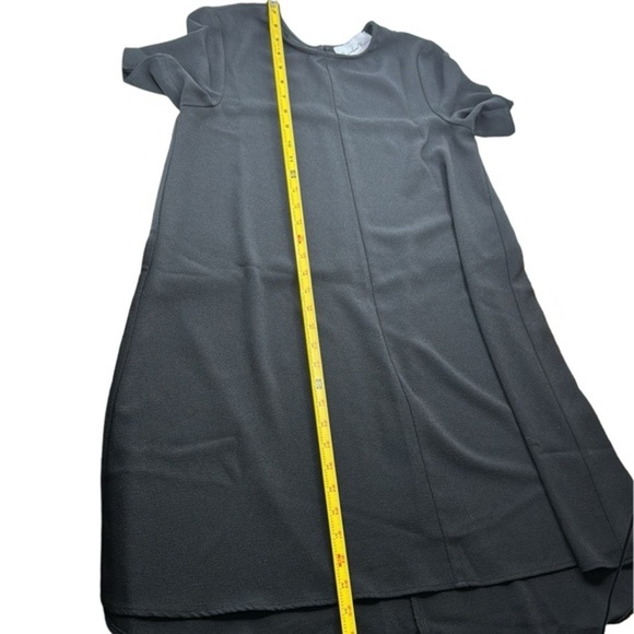 Chic Charles Henry Crepe High Low Swing Trapeze Dress, size small - Picture 11 of 11